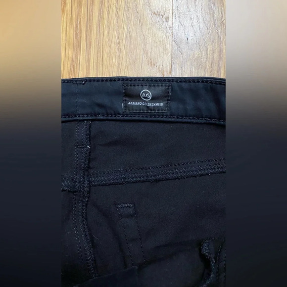 Adriano Goldschmied AG Jeans The Legging Ankle Black Size 28R - Picture 4 of 11